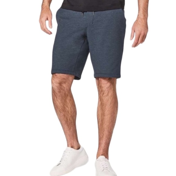 Men’s Lululemon charcoal gray sweatshorts in mint condition.SMALL - Picture 1 of 16